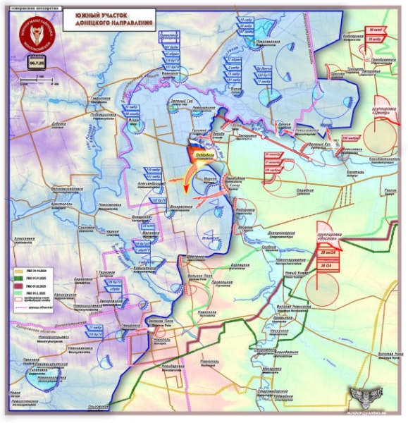 Методика Генштаба по расшатыванию обороны ВСУ прекрасно работает. Короткая сводка с фронта 6 июля 2025 года