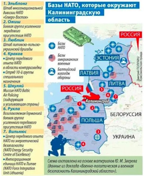 После заявления командующего армией США в Европе о готовности уничтожить Калининград, ликвидация прибалтийских лимитрофов становится неотвратимой