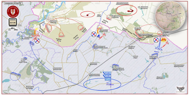 Сила и дурь противника используется против него самого. Короткая сводка с фронта 12 июля 2025 года
