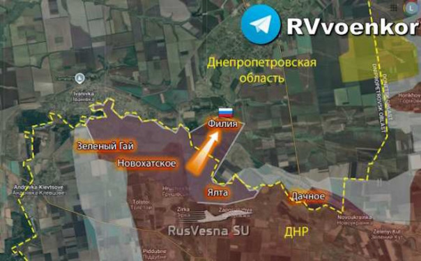 Плацдарм расширяется: ВС РФ взяли под контроль село Филия в Днепропетровской области