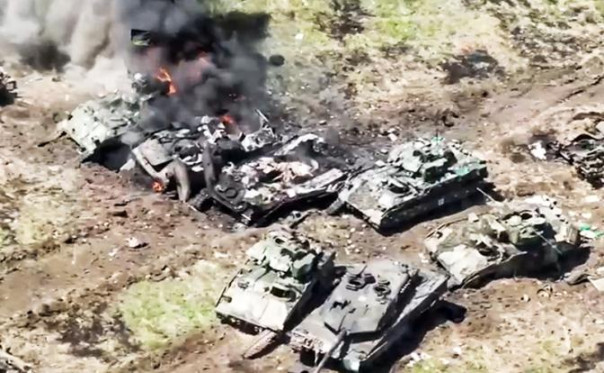 Отбивная из &laquo;Леопарда&raquo; и жареная французская &laquo;лягушка&raquo;: Бронетехника НАТО на Украине надежд не оправдала