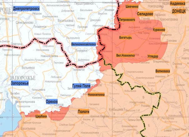Темпы продвижения наших войск в зоне СВО