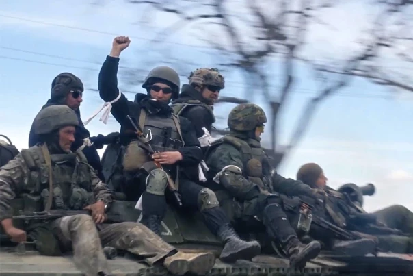 Вот такой "русский мир" пришел в Мариуполь