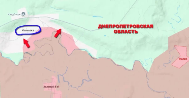 Дело и в километрах тоже: новое продвижение ВС РФ на Днепропетровщине