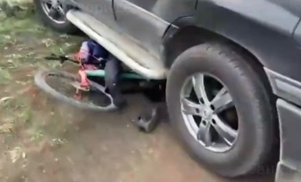 В Херсонской области ТЦК в погоне за уловом, сбили насмерть мужчину с ребенком.