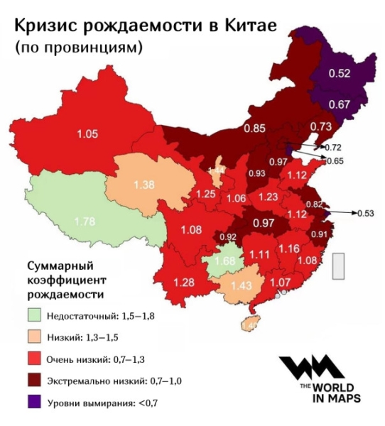 Вымирание Китая