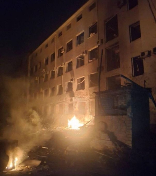 «Искандер-М» прилетел по городскому отделу управления СБУ в Кривом Роге.