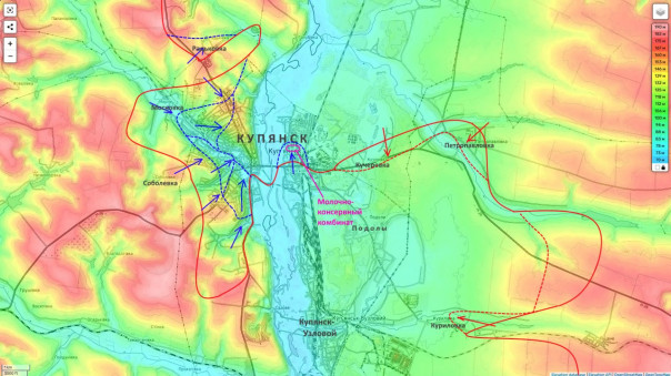 Купянское направление на конец дня 24.12.25: ВСУ заняли большую часть города...