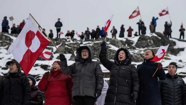 &laquo;Янки, валите домой! Руки прочь от Гренландии!&raquo; - в Копенгагене прошла массовая акция протеста