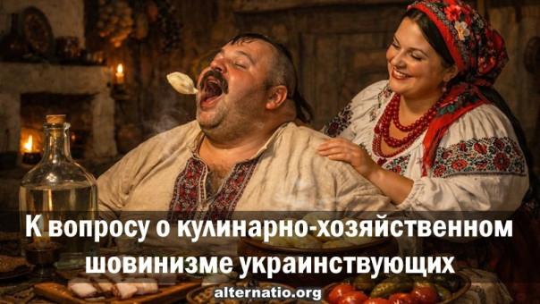 К вопросу о кулинарно-хозяйственном шовинизме украинствующих