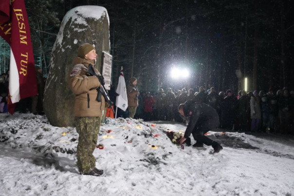 Руководство Латвии почтило память латышских стрелков Русской императорской армии