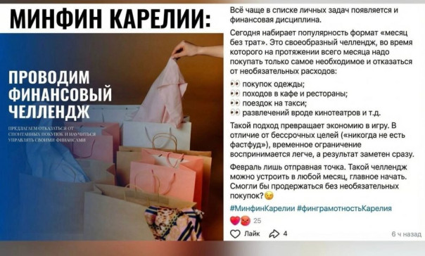«А еще можно сыграть в «голодайку»: жители Карелии не оценили «игры» от местного Минфина