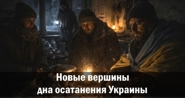 Новые вершины дна осатанения Украины