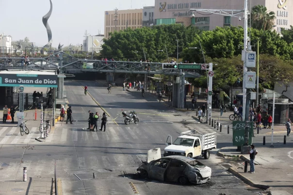 В Мексике начались беспорядки после гибели главы наркокартеля