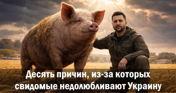 Десять причин, из-за которых свидомые недолюбливают Украину