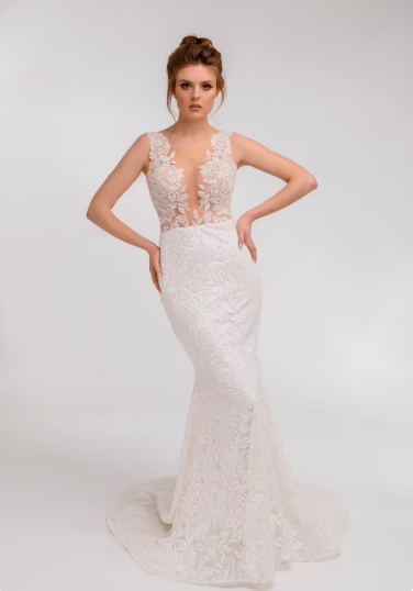 Свадебное платье «русалочка» — элегантный силуэт для торжественного дня