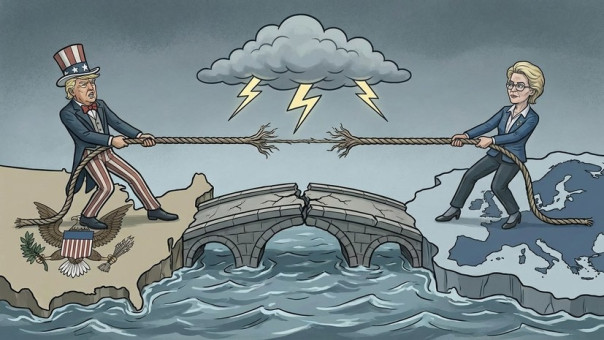 &laquo;Всё более антагонистический характер&raquo;: почему растёт напряжённость в отношениях США и ЕС