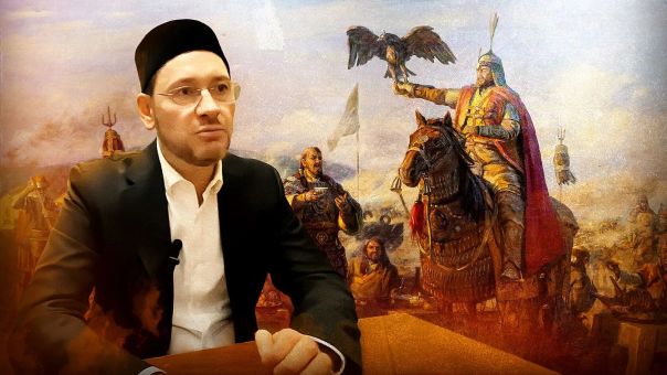 ДУМ РФ отказалось снимать со стены картину с монголами, пирующими на телах русских князей и Спасе Нерукотворном