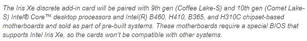 Intel выпустила первую за многие годы дискретную видеокарту. Она несовместима почти ни с чем
