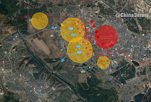 Карта военных действий и ситуация на фронтах вечером 2 июня | Наступление в Донбассе: обстановка на востоке Украины к исходу 2 июня 2022 года