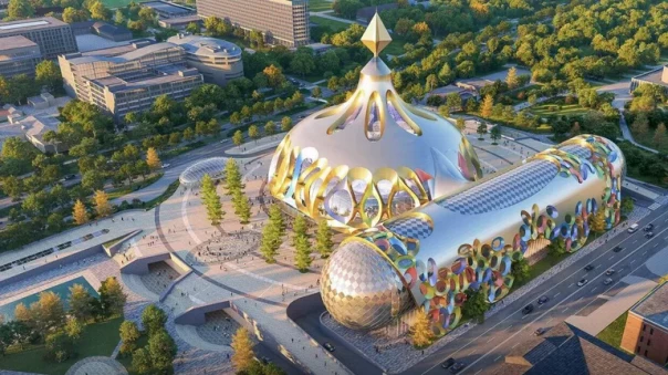 Люди в белых пальто устроили цирк с конями