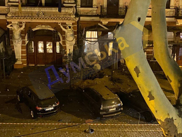 Мощный удар нанесён по элитному отелю &laquo;Бристоль&raquo;  в Одессе, где останавливались иностранные наемники