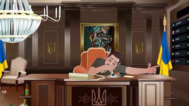 &laquo;Нам нужно больше жертв&raquo;: Французские аниматоры анонсировали новый мультсериал о Владимире Зеленском
