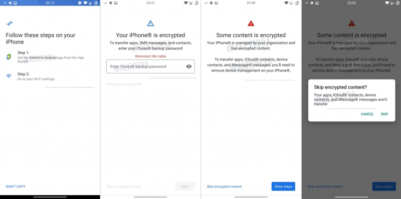 Открыта охота на пользователей iPhone: Создается приложение для легкого перехода на Android с сохранением всех данных