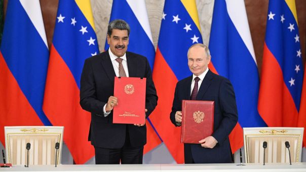Путин и Мадуро подписали договор о стратегическом партнерстве между Россией и Венесуэлой