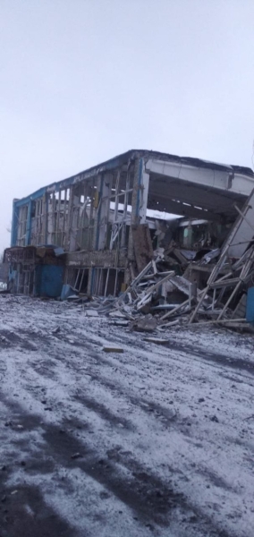 Сегодняшний удар по Дебальцево.