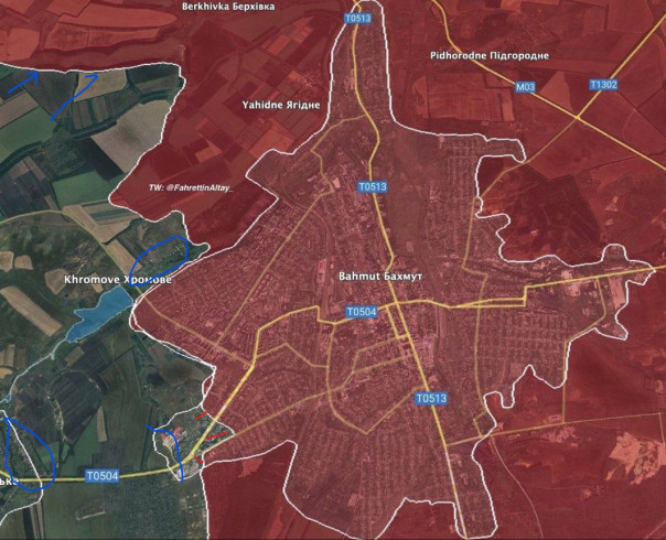 Ситуация в Артемовске на утро. Colonel Cassad