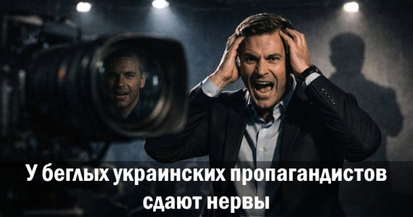У беглых украинских пропагандистов сдают нервы. Анатолий Урсида
