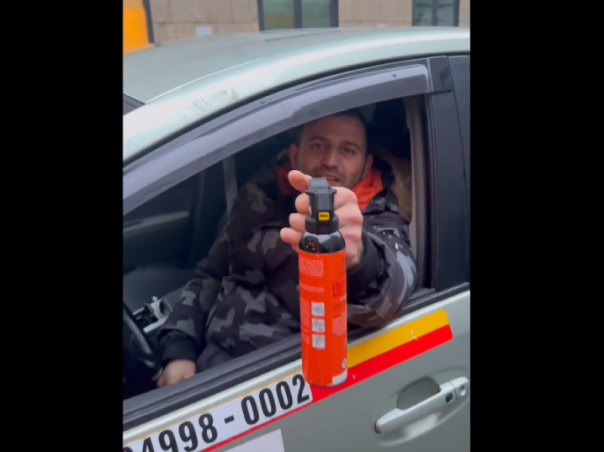 «Убирайся к чёрту на Украину!». В Польше таксист распылил слезоточивый газ беременной украинке в лицо