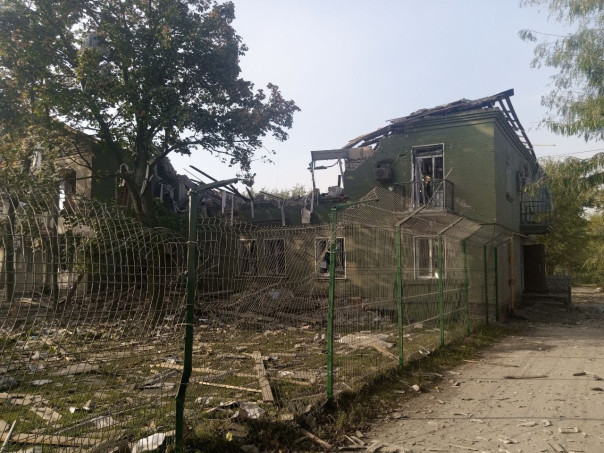 Укрофашисты  ударами из HIMARS разрушили здание миссии ООН в Северодонецке