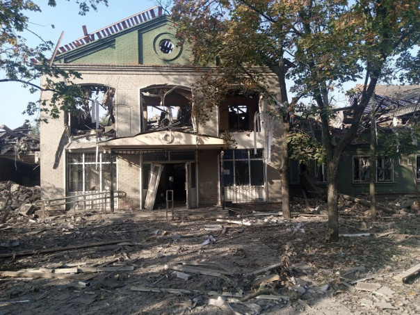 Укрофашисты  ударами из HIMARS разрушили здание миссии ООН в Северодонецке