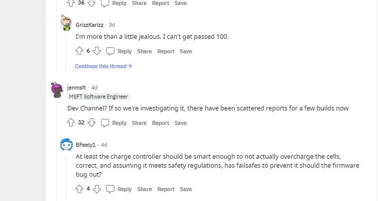 Windows 11 научилась заряжать батареи в ноутбуках больше, чем на 100%
