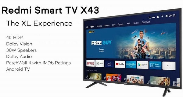 Xiaomi выпустила 4К-телевизор на Android дешевле 30 тыс. руб. Видео